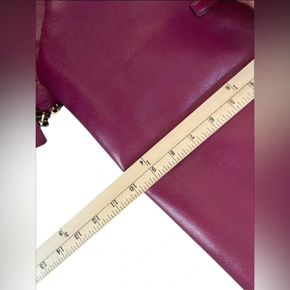 Women’s Coach Handbag, Wallet And Cosmetic Set Hot Pink Or Magenta 16.5 W X 10 H - Picture 6 of 15